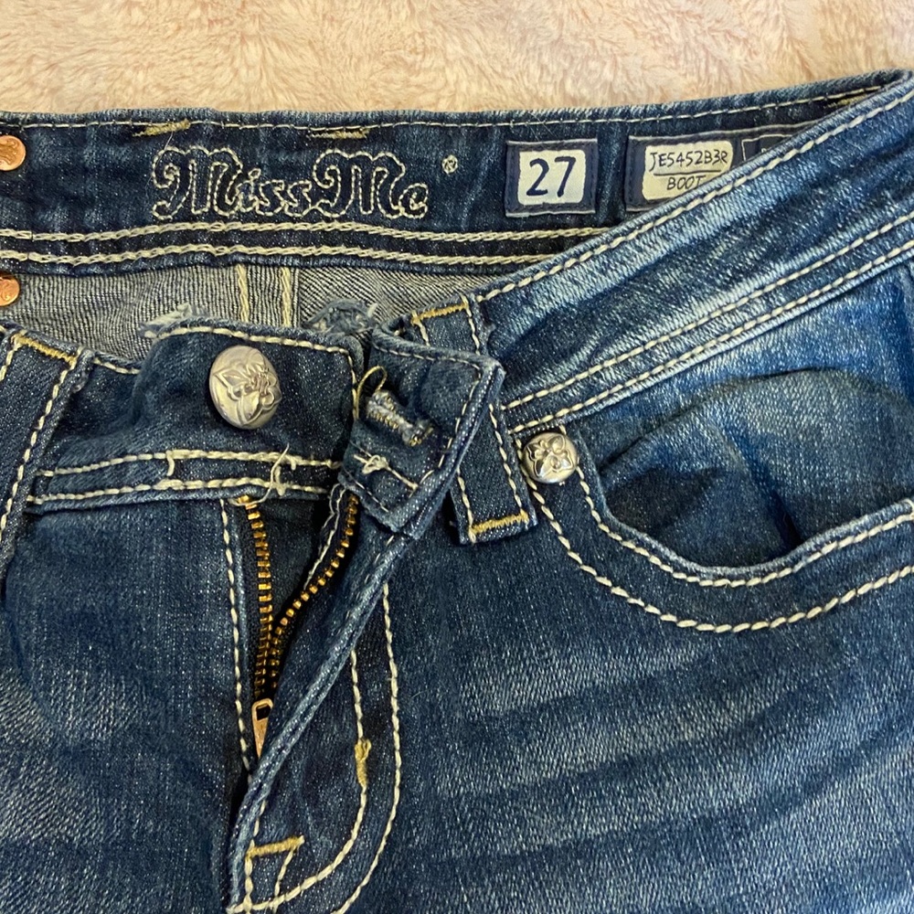 Buckle Miss Me Jeans 27 short boot western cowgirl - Picture 5 of 6